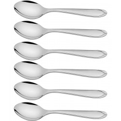 Jogo 6 Colheres Café Laguna Aço Inox Tramontina